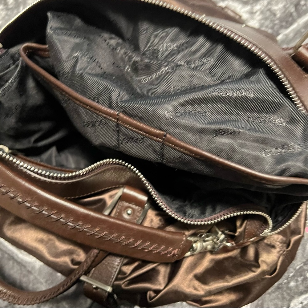 BOTKIER Sasha Large Duffle Satchel Metallic Bronze Shoulder Bag - Picture 4 of 10